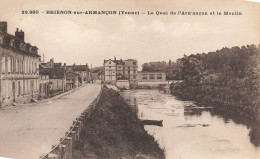 Brienon Sur Armançon * Le Quai De L'armançon Et Le Moulin * Minoterie - Brienon Sur Armancon