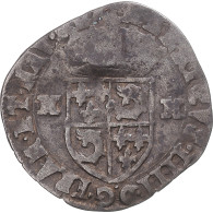 Monnaie, France, Henri IV, Douzain Du Dauphiné Aux 2 H, 1595, Grenoble, TTB - 1589-1610 Henri IV Le Vert-Galant