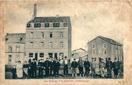 LUXEMBOURG LES MAISONS Vve LATHUILE DIFFERDANGE TRES BELLE  ANIMATION  9X14 REIMPRESSION DE CARTES ANCIENNES - Differdingen