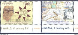 2016. Armenia, Ancient Maps Of Armenia, 2v, Mint/** - Arménie