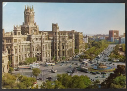 Postal Postcard Palacio De Comunicaciones – Madrid – España – Usada Con Franqueo – 1964 - Poste & Facteurs