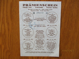 1944 WW II GERMANY ESTONIA LATVIA LITHUANIA PRÄMIENSCHEIN Type 33* , 0 - Estland