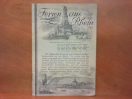 Werbeschrift ' Ferien Am Rhein ' - Allemagne (général)