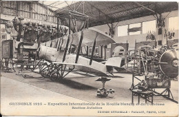 GRENOBLE 1925 - Exposition Internationale De La Houille Blanche Et Du Tourisme - Secteur Aviation - Ausstellungen