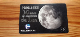 Phonecard Brazil - Moon, Luna - Brasilien