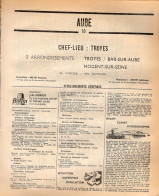ANNUAIRE - 10 - Département Aube - Année 1969 - édition Didot-Bottin - 110 Pages - Elenchi Telefonici
