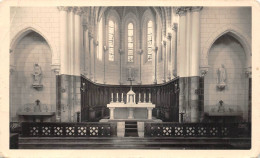 ROCHESERVIERE - Cliché De L'Intérieur De L'Eglise - Tampon De La Maison " Michel POIRIER " Bière, Fuel, Charbon - Autres & Non Classés