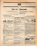 ANNUAIRE - 11 - Département Aude - Année 1969 - édition Didot-Bottin - 114 Pages - Annuaires Téléphoniques