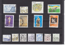 BRASIL - BRESIL - BRAZIL - O / FINE CANCELLED - 1974 / 1977 - ICURA, DOGGE, S. SILVESTRE RUN, ST. MARY, OLYMPIA - Used Stamps