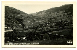 CPSM GEP  9 X 14 Isère THEYS Vue Générale Et Col De Barioz - Theys