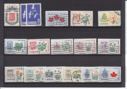 CANADA - O / FINE CANCELLED - 1962 / 1966 - VICTORIA, GEESE, UNION, PROVINCES & FLOWERS - Gebruikt