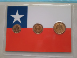 Set Of 3 Coins > CHILI ( DETAIL > Voir / See SCANS ) Gold Plated ! - Chili