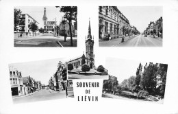 Liévin * Souvenir De La Commune * Cpa 4 Vues - Lievin