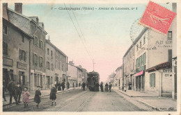 Champagne * Avenue De Lanessan , N°1 * Tram Tramway - Andere & Zonder Classificatie