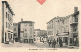 Vaugneray * La Place Du Marché * Hôtel Du Nord GONICHON - Other & Unclassified