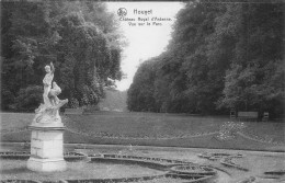 HOUYET - Château Royal D'Ardenne - Vue Sur Le Parc. - Houyet