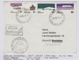 Ross Dependency Cover  NZ  Antarctic Research  Expedition Ca Scott Base 14 OC 1981 (WB161A) - Covers & Documents