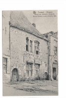 Tournai Disparu Dessin De Charles Vasseur Maison Romane Luchet D'Antoing 1882 - Doornik