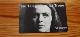 Phonecard Germany P 19 B 10.90. Telegramm, Woman 50.000 Ex. - P & PD-Series: Schalterkarten Der Dt. Telekom