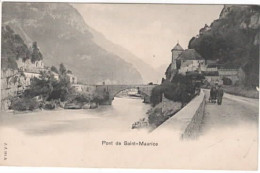 Pont De SAINT MAURICE - Saint-Maurice