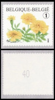 R115**(3824) - Tagètes Patula / Tagètes Patula - BELGIQUE / BELGIË / BELGIEN / BELGIUM - BUZIN - Coil Stamps