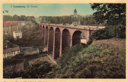 LUXEMBOURG - Luxembourg - Le Viaduc- Vue - Ville - Colorisé -  Animé - Carte Postale Ancienne - Luxembourg - Ville