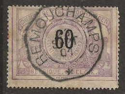 COB CF N°22, 60c Violet Hexagone REMOUCHAMPS /*/1901 - Used