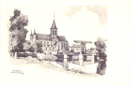 Deinze - Kerk - Illustr Herman Verbaere - Deinze
