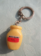 Porte-Clé Publicitaire Ancien/Moutarde /BOCQUET Moutarde De Dijon  /Plastique / Vers 1960-1970   POC593 - Key-rings