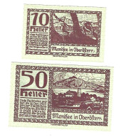 *notgeld   Austria Mondsee  10+50 Heller   626L - Autriche