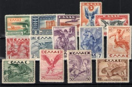 Grecia (aéreos) Nº 8/12 Y 22/30 - Unused Stamps