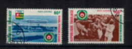 Togo - Poste Aérienne - "10ème Anniversaire Du Régime D'Eyadema" - Série Oblitérée N° 305 à 306 De 1977 - Togo (1960-...)