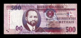 Mozambique 500 Meticais 2011 Pick 153a Mbc Vf - Mozambique