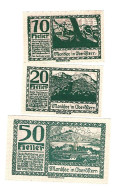 *notgeld   Austria Mondsee  Serie Compleet    626o - Autriche