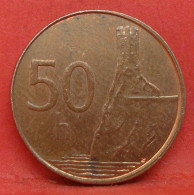 50 Halierov 2005 - TB - Pièce De Monnaie Slovaquie - Article N°4661 - Slowakei