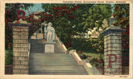 ANTILLAS / ANTILLES. BAHAMAS. COLUMBUS STATUE. GOVERNMENT HOUSE , NASSAU - Bahama's