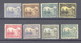 Nouvelle Calédonie  -  Taxe  :  Yv  16-23  * - Timbres-taxe