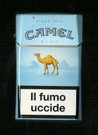 Tabacco Pacchetto Di Sigarette Italia - Camel Blue 2 Da 20 Pezzi - Vuoto - Empty Cigarettes Boxes