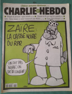 CHARLIE HEBDO 1996 N° 230 ZAIRE LA CAISSE NOIRE DU RPR ON DIT DE COULEUR - Humour