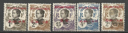 KOUANG-TCHEOU N° 18 / 19 / 20 / 23 / 36 NEUF*  CHARNIERE   / Hinge  / MH - Unused Stamps