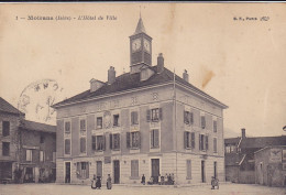 Cpa -38- Moirans -animée - Hotel De Ville- Edi B.F. N°1 - Moirans