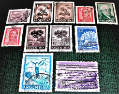 Argentina, 1961, Landmotives. Michel # 763-771 - Usati