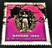 Argentina,1980. Christmas.1980. ( Wunder Medallie ), Michel # 1499 - Usati