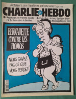 CHARLIE HEBDO 1998 N° 332 BERNADETTE CHIRAC CONTRE LES HOMOS - Humor