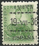 ESPAÑA GUERRA CIVIL VITORIA 1937 EDIFIL 7 ** MNH - Emissions Républicaines