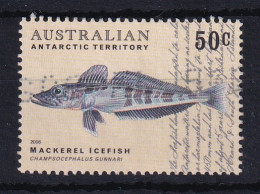 AAT (Australia): 2006   Fish Of The Australian Antarctic Territory  SG172   50c   Used  - Gebraucht