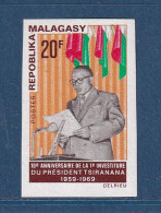 Madagascar - YT N° 464 ** - Neuf Sans Charnière - Non Dentelé - ND - 1969 - Madagascar (1960-...)