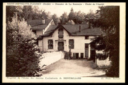 SAINT-HIPPOLYTE-FLEUREY - Domaine De La Saussaye -Chalet De L'Amitié.Proprieté De ... ( Cl. Photo Barbier) Carte Postale - Saint Hippolyte