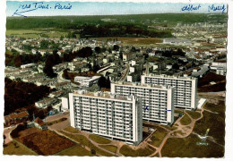 En Avion Au Dessus De Vandoeuvre - Mairie-Plaisance (barres D'immeuble, Indications Au Stylo, Côté Vue) Circ 1966 - Vandoeuvre Les Nancy