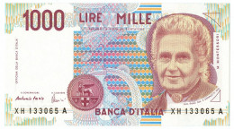 1000 LIRE MARIA MONTESSORI SERIE SOSTITUTIVA XH 25/07/2001 FDS - Altri & Non Classificati